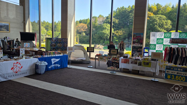 【写真特集】千葉県の美女が紹介！ 大栄カントリー倶楽部36周年開場記念杯で高知県黒潮町、茨城県などご当地グルメが盛りだくさん。