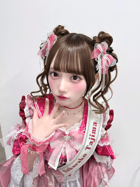 Onephony・田島櫻子、キュートすぎるドアップショットを披露