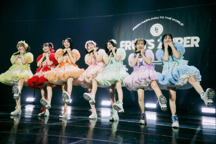 FRUITS ZIPPER、初のアジアツアー完走！NEW KAWAIIステージで現地のファンを魅了