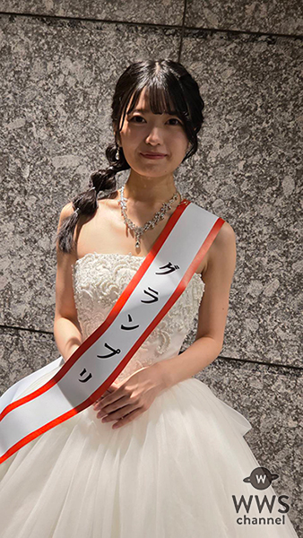 【動画】大学3年・高嶋珊奈さん、ミスサーグランプリ獲得で喜びのコメント「表彰式では足の震えが止まらなかった」＜MISS CIRCLE CONTEST 2025＞