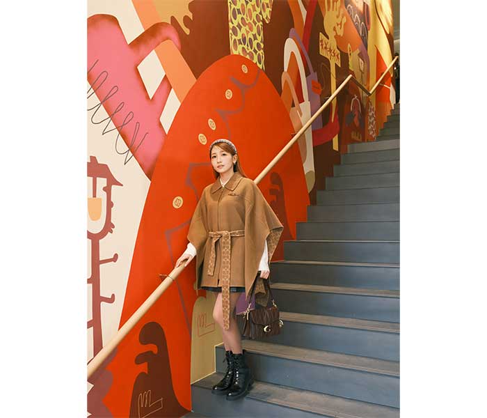 幾田りら、コーチ銀座オープニングイベントに登場！「筋トレを通して、少しでも心も体も丈夫な人間になりたい」