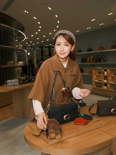 幾田りら、コーチ銀座オープニングイベントに登場！「筋トレを通して、少しでも心も体も丈夫な人間になりたい」