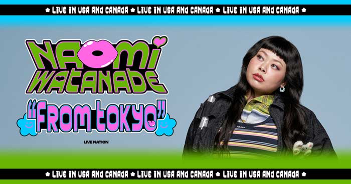 東京ドーム公演に続き、2026年春、北米ツアー開催決定！NAOMI WATANABE LIVE TOUR 『FROM TOKYO』