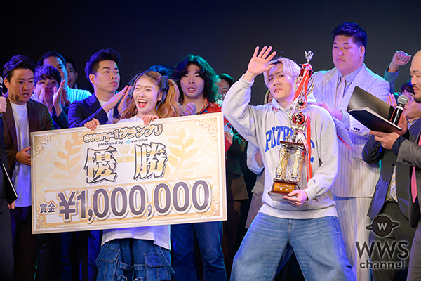 【イベントレポート】お笑いコンビ・Sticky²、結成約半年でお笑い賞レースのグランプリ獲得で歓喜「一緒に夢を見ようぜ！」＜every-1グランプリ2025 The Final＞