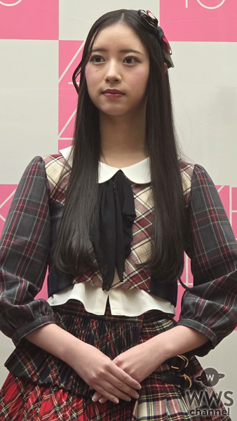 未来のセンター登場！？推し候補続出の予感、AKB48 21期研究生がタータンチェックのミニスカート衣装で登場！＜高橋舞桜・田中沙友利・牧戸愛茉・森川優・渡邉葵心＞