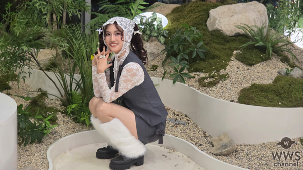 TikTokライバー・ありさ、ミニ丈ワンピで可愛いすぎるガーリーファッションを披露！ 「みんなに元気を与えられる人になりたい」