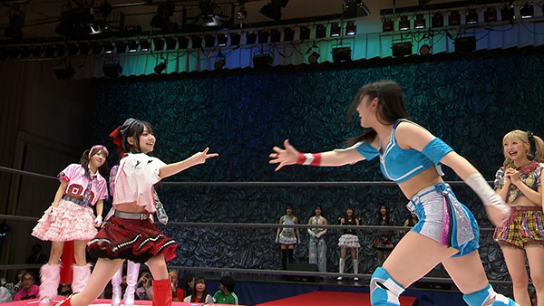 【動画】OCHA NORMA、東京女子プロレスとコラボでリングに登場！