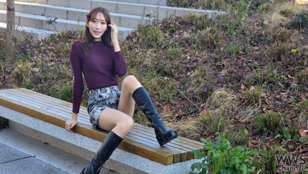 【動画】レースアンバサダー・早川みゆきが美脚あらわなミニ丈コーデで語る！「行ってみたい国はエジブトでピラミッドを見たい」