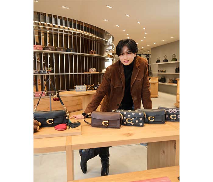 中島健人、コーチ銀座オープニングイベントに登場！