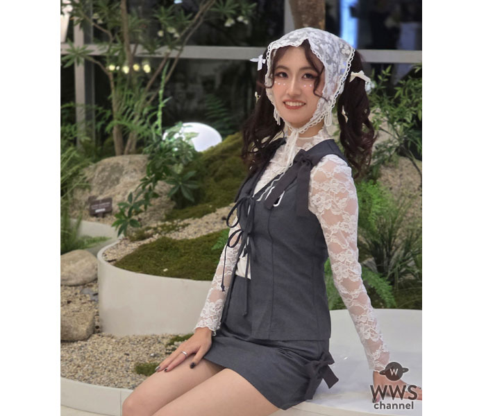 TikTokライバー・ありさ、ミニ丈ワンピで可愛いすぎるガーリーファッションを披露！ 「みんなに元気を与えられる人になりたい」