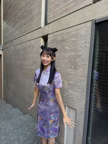 堀江聖夏、魅惑的なチャイナドレス姿を公開！ファン「美人でスタイル抜群」