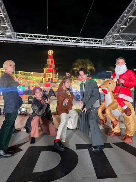 Da-iCE、『CDTVライブ！ライブ！』「クリスマス年間ランキングFes.」に出演！キラナガーデンから生中継で「ノンフィクションズ」を披露！