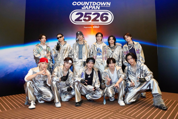 INI『COUNTDOWN JAPAN 25/26』今年ラストのフェス出演！幅広い楽曲で魅せ、存在感を鮮烈に刻む