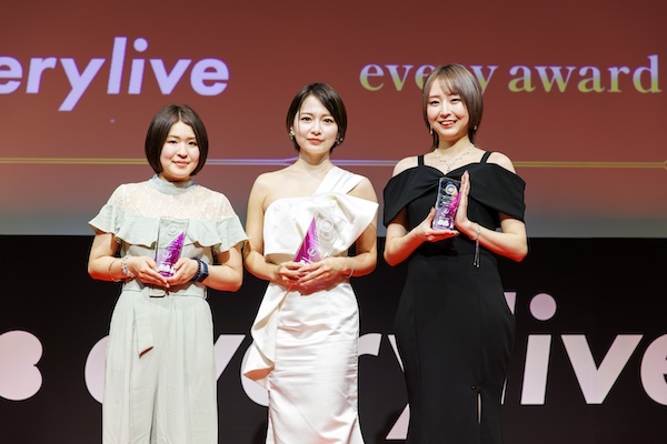 【イベントレポート】2025年に活躍したライバーが集結!年間ランキング1位は「一ノ瀬なつみ」に決定!<every award 2025>