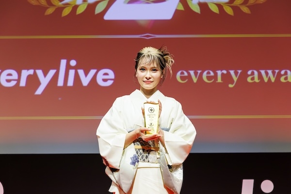 【イベントレポート】2025年に活躍したライバーが集結!年間ランキング1位は「一ノ瀬なつみ」に決定!<every award 2025>