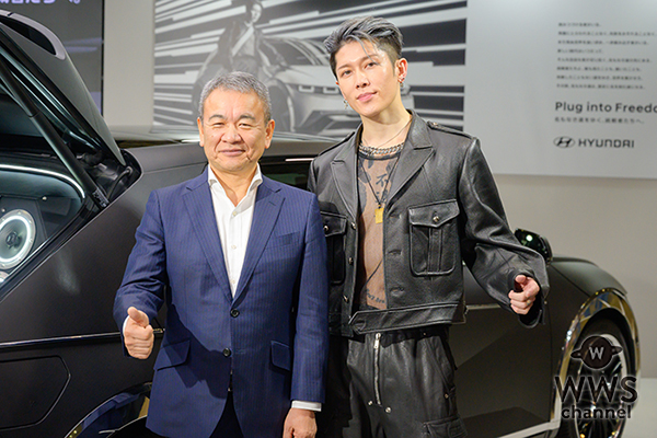 【動画】MIYAVI、Hyundaiコラボで書き下ろした新曲を語る！「音楽家としてこの楽曲に熱く込めたいなと思って」＜東京オートサロン2026＞