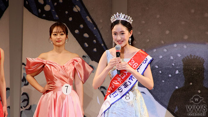 【動画】慶應義塾大学・野口絵子さん、ミス日本2026グランプリを受賞で歓喜のコメント！