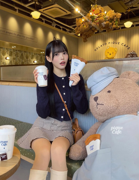 立花ことり、上品ミニ丈スタイルに反響続出！「ホワイトブーツめっちゃかわいいです」