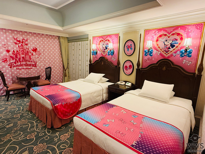 ミニーの世界に泊まるスペシャルルーム公開！東京ディズニーランドホテル