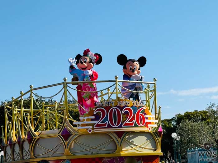 東京ディズニーリゾートのお正月2026華やかに開幕