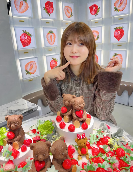 宮瀬七海、美ふとももあらわな破壊力抜群のブラウンコーデ披露