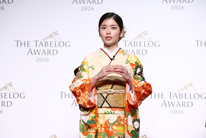 小芝風花、片岡愛之助が和装で登場！「The Tabelog Award 2026」開催