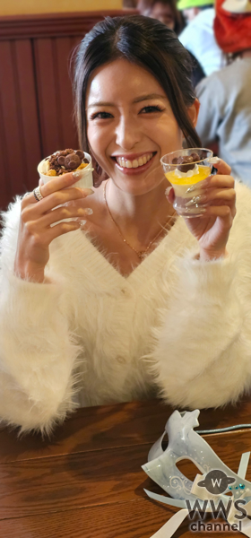 【写真特集】あすみん、東京ディズニーシー(R)に白と黒のコントラストが絶妙なミニ丈コーデで登場！タワー・オブ・テラー「アンリミテッド」を体験