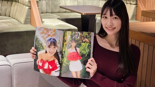 【動画】波崎天結(はざきあゆ)、2nd写真集発売で自身の成長を語る!「グラビア界の頂点に立てるぐらいの存在になりたい」