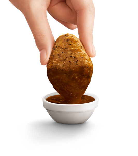 【マクドナルド】粗挽きブラックペッパーとガーリックのガツンとした刺激！「スパイシーチキンマックナゲット 黒胡椒ガーリック」 14日から期間限定販売！