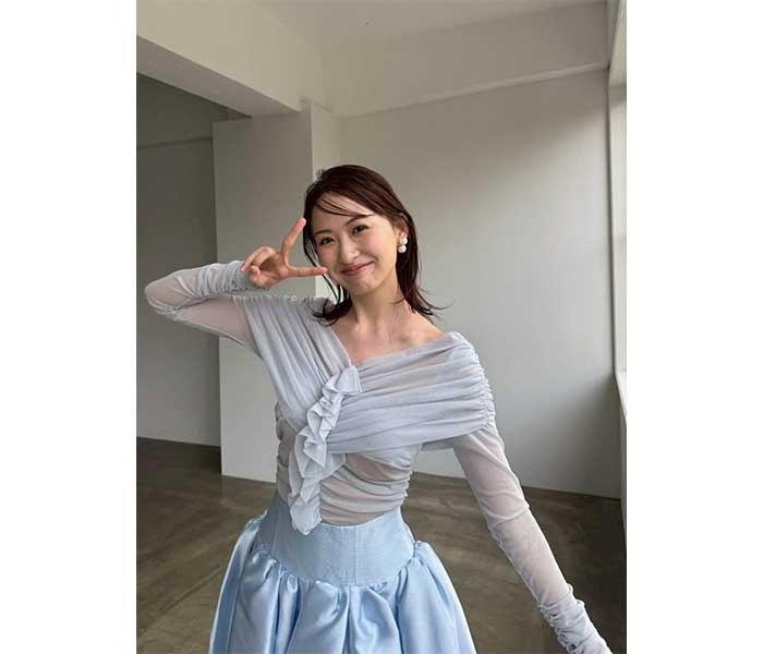 星風まどか、ふわふわチュールに視線釘付け！透明感たっぷりショット公開