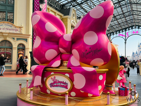 ハートにピンク！ミニーの世界で盛り上がる東京ディズニーランド「ミニーのファンダーランド」開催