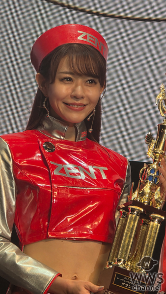 【写真特集】寺地みのり、レースアンバサダーグランプリ2025を受賞！ ZENTsweeties赤のコスチュームで「凛として活動していきたいです。」と意気込む