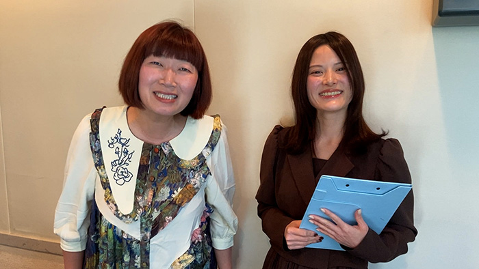 【動画】たんぽぽ・川村エミコ、ネタ見せで厳しいダメ出しされて一言「良い出しもお願いします…！」！インタビュアーは青砥あかり＜SNS FUN！＞