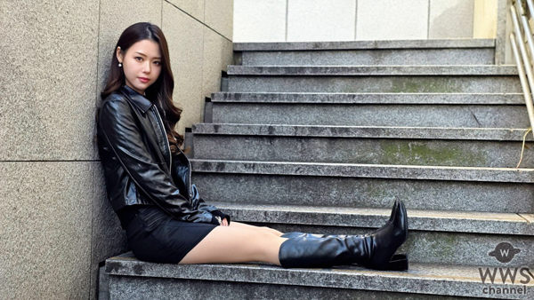 ベスト･オブ･ミス長野2025グランプリ・JURA、 クールなブラックコーデで美ボディ魅せる！ 「大切なのは、今の自分を受け止めながら少しずつ前に進むこと」