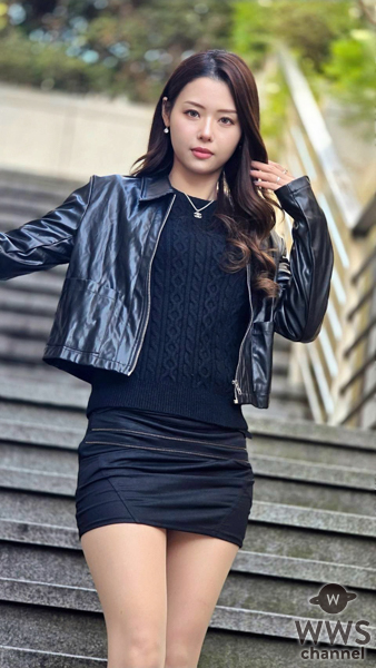 ベスト･オブ･ミス長野2025グランプリ・JURA、 クールなブラックコーデで美ボディ魅せる！ 「大切なのは、今の自分を受け止めながら少しずつ前に進むこと」