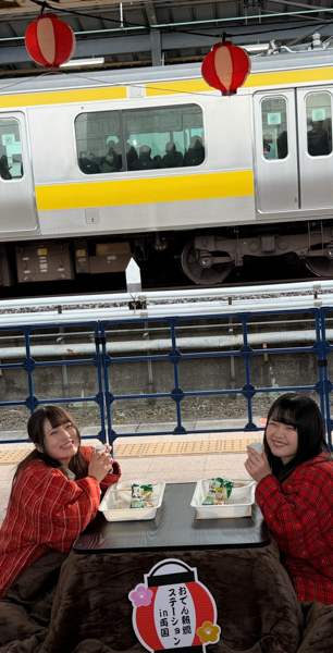 両国駅・コタツで熱燗とおでん、高輪ゲートウェイ駅・電車が真下を駆け抜ける空間でDJ音楽、非日常空間でイベント続々
