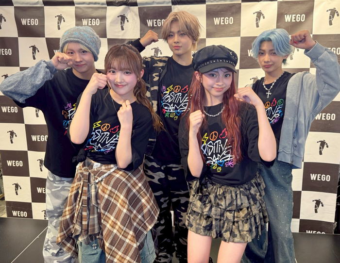 大注目のα・Z世代アーティストPGが、原宿のWEGOに登場!原宿に500人が殺到。NOA「よく買い物していた」