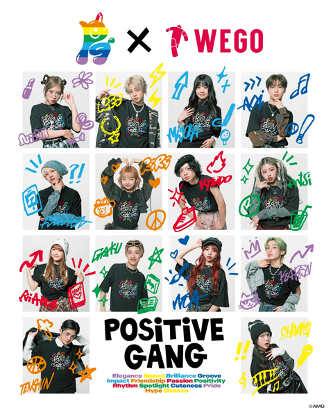 大注目のα・Z世代アーティストPGが、原宿のWEGOに登場!原宿に500人が殺到。NOA「よく買い物していた」