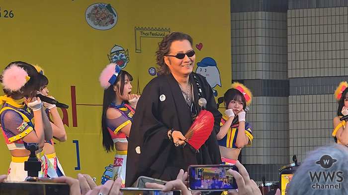 【動画】石井竜也がBNK48とコラボで「君がいるだけで」新バージョン披露＜第26回タイフェスティバル東京2026＞