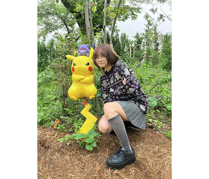 桃月なしこが楽しむポケパークとセータースタイル
