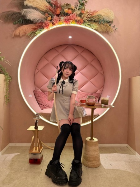 超キュート！麻倉瑞季、ガーリーなファッションでオフを満喫