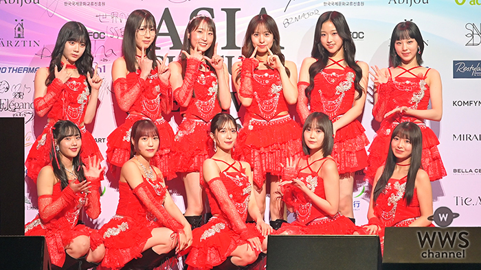 Juice=Juice・段原瑠々、アジア・ポップカルチャーグループ賞を受賞で真っ赤なミニドレス衣装で登場＜ASIA CULTURE FESTIVAL 2026＞