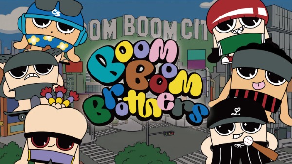 BE:FIRSTメンバーの手描きイラストから誕生した「Boom Boom Brothers」、個性あふれる6体のキャラクターがデビュー