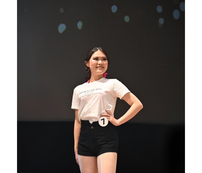 2026ミスユニバースジャパン・和歌山代表　岡村真希さん、ドレス衣装で思いを語る