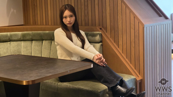 【動画】元NGT48・川越紗彩がクールなデニムコーデで登場!1st写真集アザーカット発売で思いを語る!