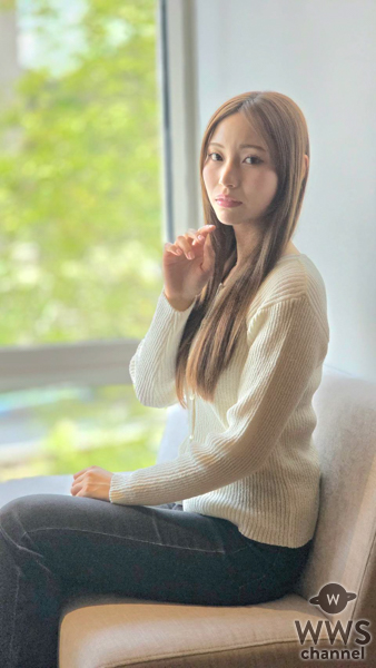 【動画】元NGT48・川越紗彩がクールなデニムコーデで登場!1st写真集アザーカット発売で思いを語る!