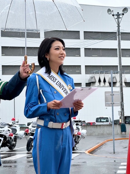 ベストオブミス北海道2026グランプリ4名、北警察署交通安全アドバイザーに委嘱