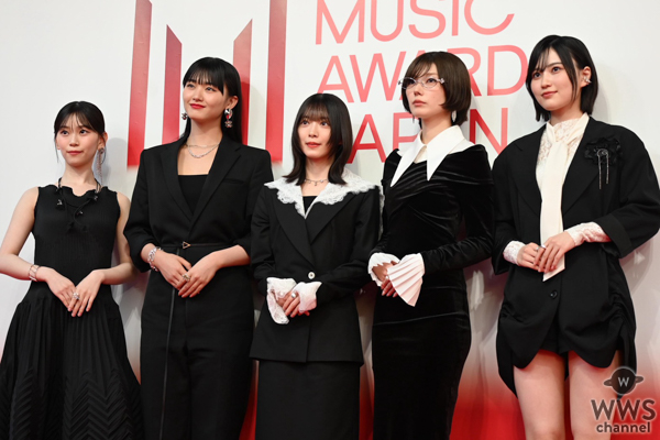 櫻坂46、黒の大人スタイルでレッドカーペットに登場！〈MUSIC AWARDS JAPAN 2026〉
