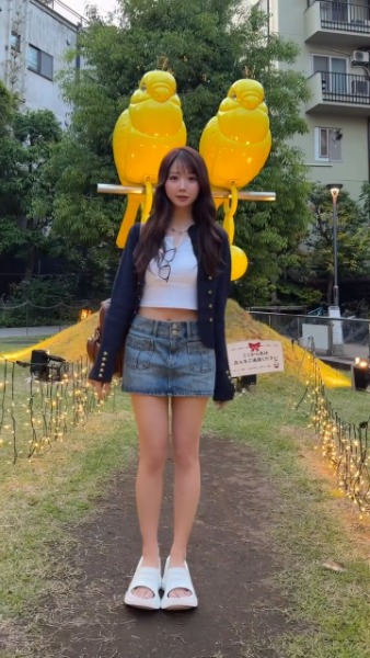 大谷映美里、くねくねダンスで可愛さバツグン！！「仕事のストレスが消える可愛さ。」