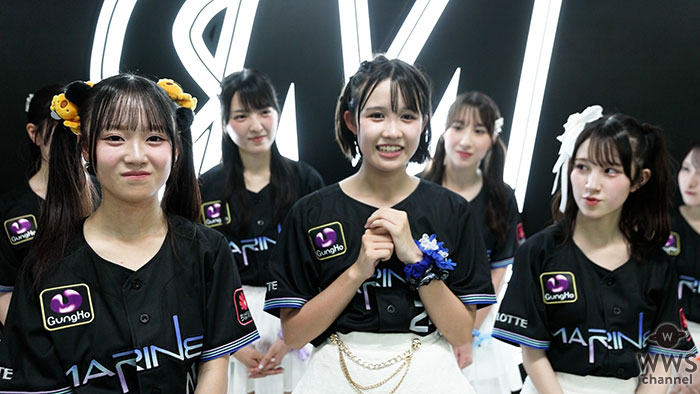 【動画】ロージークロニクル・橋田歩果＆相馬優芽、ZOZOマリンにセレモニアルピッチに登場！